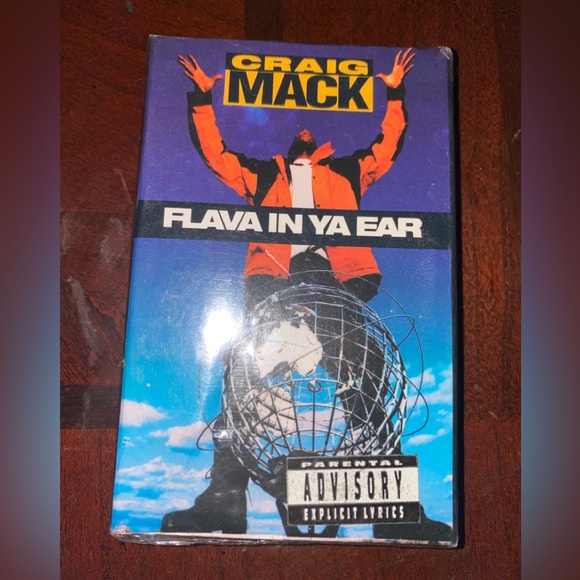 Craig Mack Flava In Ya Ear (Cass, Single) 
Media: Mint (M) 
Sleeve: Very Good + - Picture 1 of 3